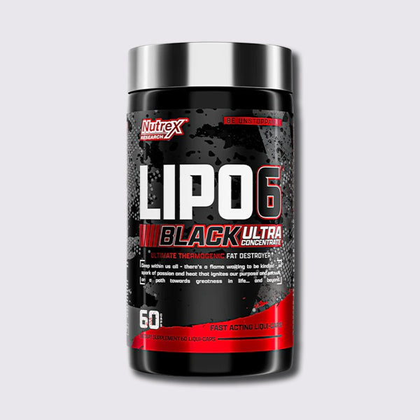 Nutrex Lipo-6 Black Extreme Potency Fat Burner 120Cap